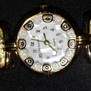 Women's murano glass watch